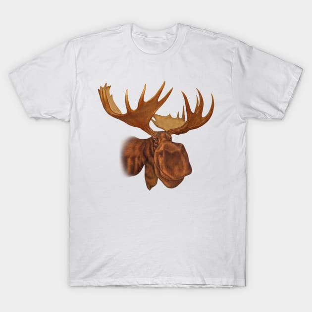 Moose T-Shirt by lightidea